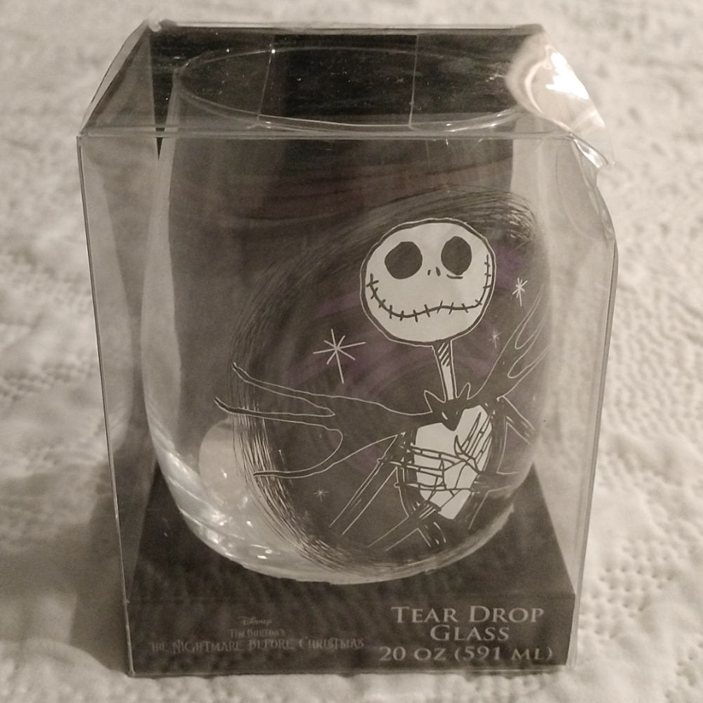 ⚜️ Disney Tim Burton's The Nightmare Before Christmas Glass